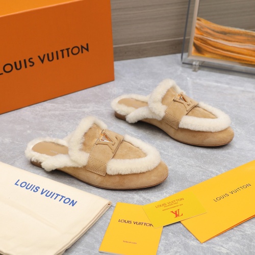 Replica Louis Vuitton Slippers For Women #1245806 $115.00 USD for Wholesale