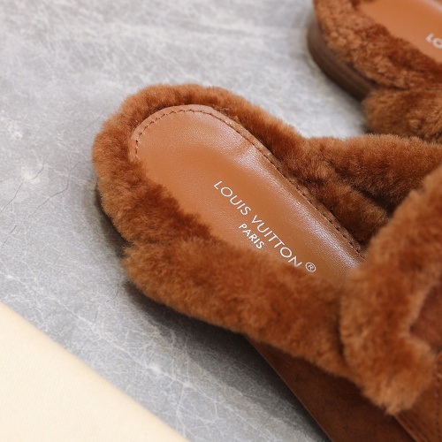 Replica Louis Vuitton Slippers For Women #1245808 $115.00 USD for Wholesale