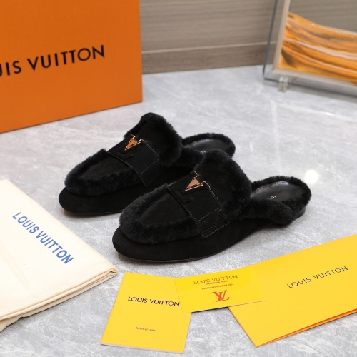 Louis Vuitton Slippers For Women #1245809 $115.00 USD, Wholesale Replica Louis Vuitton Slippers