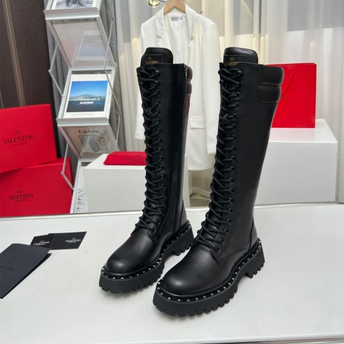 Valentino Boots For Women #1245813 $150.00 USD, Wholesale Replica Valentino Boots