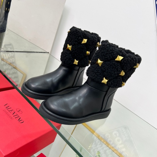 Valentino Boots For Women #1245816 $122.00 USD, Wholesale Replica Valentino Boots