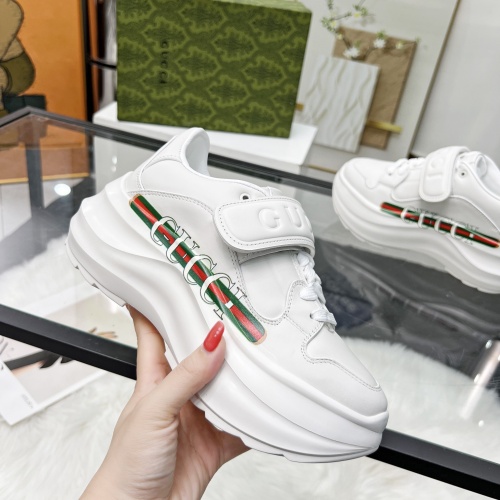 Replica Gucci Casual Shoes For Women #1245819 $128.00 USD for Wholesale