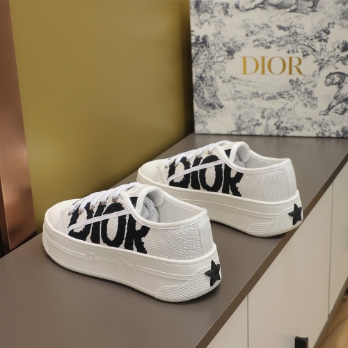 Replica Christian Dior Casual Shoes For Women #1245821 $88.00 USD for Wholesale