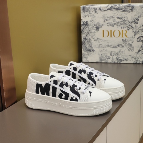 Replica Christian Dior Casual Shoes For Women #1245821 $88.00 USD for Wholesale