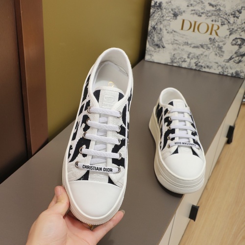 Replica Christian Dior Casual Shoes For Women #1245821 $88.00 USD for Wholesale