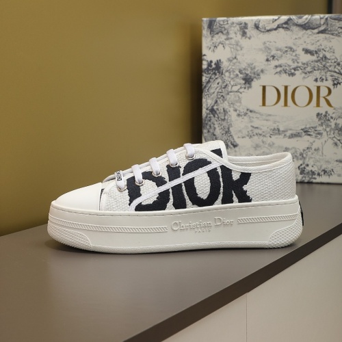 Replica Christian Dior Casual Shoes For Women #1245821 $88.00 USD for Wholesale