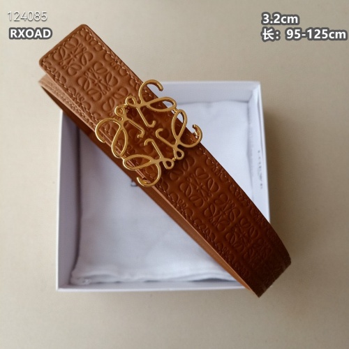 Replica LOEWE AAA Quality Belts For Men #1245825 $56.00 USD for Wholesale