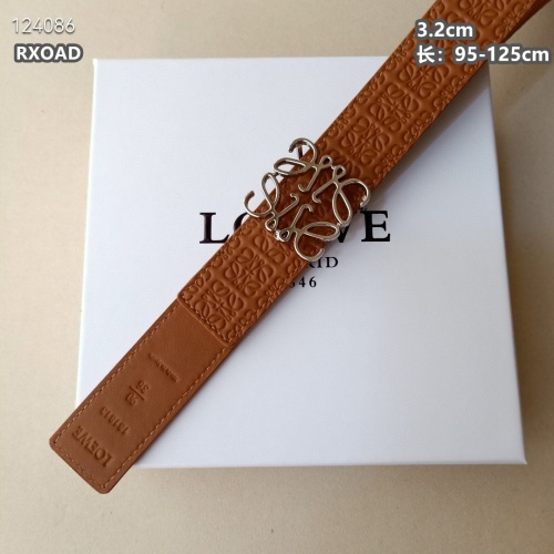 Replica LOEWE AAA Quality Belts For Men #1245826 $56.00 USD for Wholesale