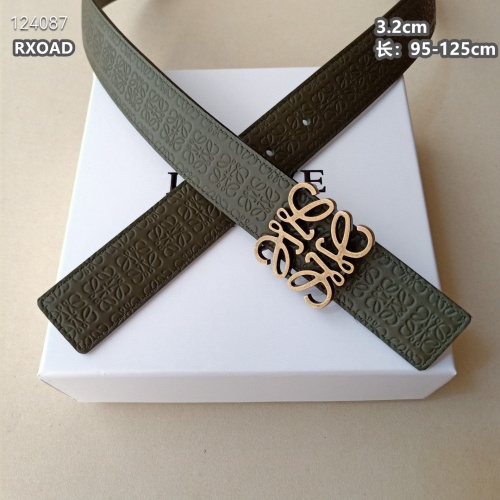 Replica LOEWE AAA Quality Belts For Men #1245827 $56.00 USD for Wholesale