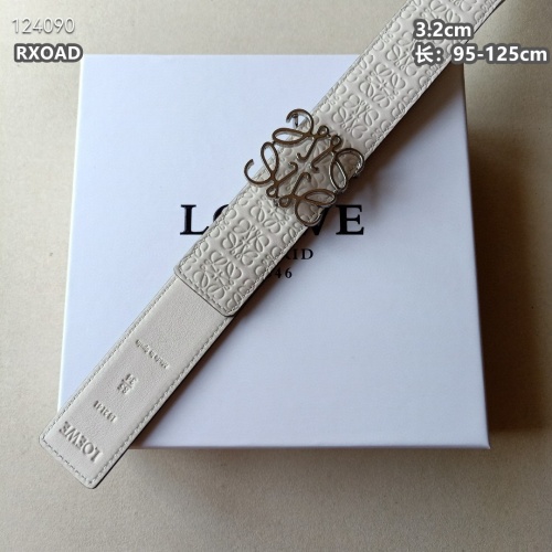 Replica LOEWE AAA Quality Belts For Men #1245830 $56.00 USD for Wholesale