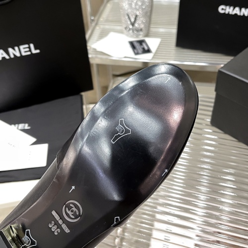 Replica Chanel Leather Shoes For Women #1245840 $102.00 USD for Wholesale