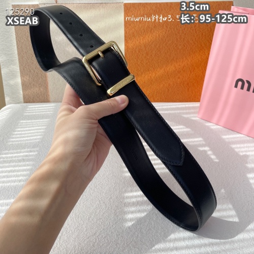 Replica MIU MIU AAA Quality Belts For Unisex #1245850 $48.00 USD for Wholesale