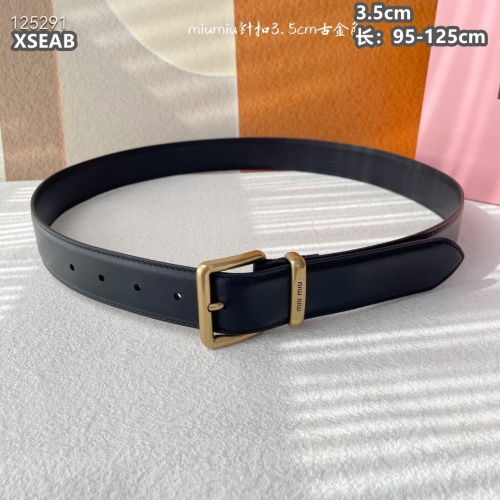 Replica MIU MIU AAA Quality Belts For Unisex #1245853 $48.00 USD for Wholesale