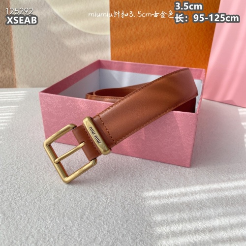 MIU MIU AAA Quality Belts For Unisex #1245854 $48.00 USD, Wholesale Replica MIU MIU AAA Quality Belts