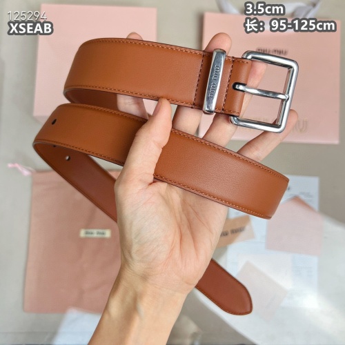 Replica MIU MIU AAA Quality Belts For Unisex #1245857 $48.00 USD for Wholesale