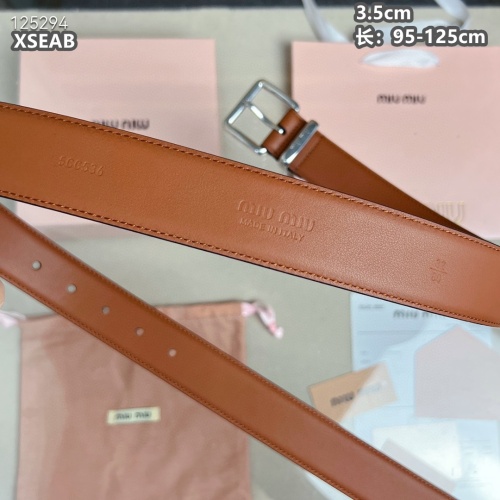 Replica MIU MIU AAA Quality Belts For Unisex #1245857 $48.00 USD for Wholesale