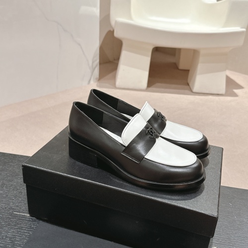 Replica Chanel Leather Shoes For Women #1245858 $118.00 USD for Wholesale