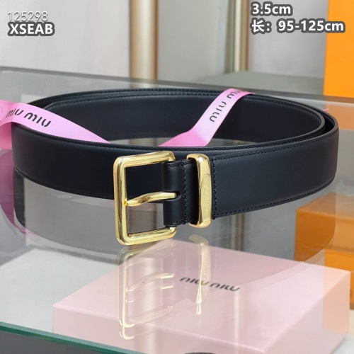 Replica MIU MIU AAA Quality Belts For Unisex #1245862 $48.00 USD for Wholesale