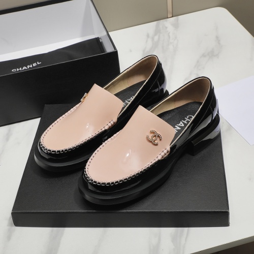 Chanel Leather Shoes For Women #1245867 $100.00 USD, Wholesale Replica Chanel Leather Shoes