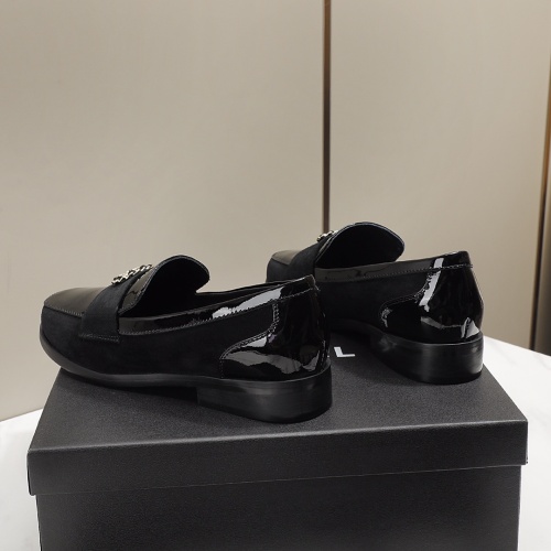 Replica Chanel Leather Shoes For Women #1245874 $96.00 USD for Wholesale