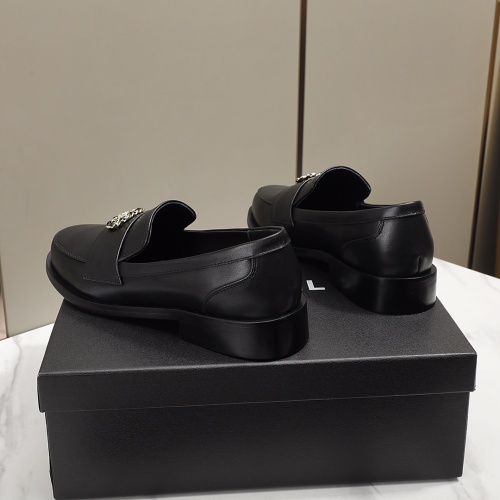 Replica Chanel Leather Shoes For Women #1245875 $96.00 USD for Wholesale