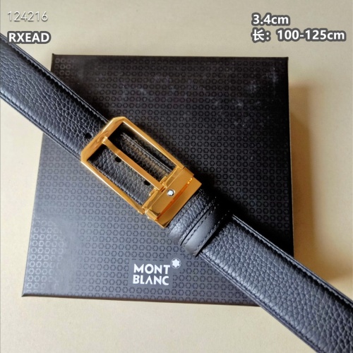 Replica Montblanc AAA Quality Belts For Men #1245877 $56.00 USD for Wholesale