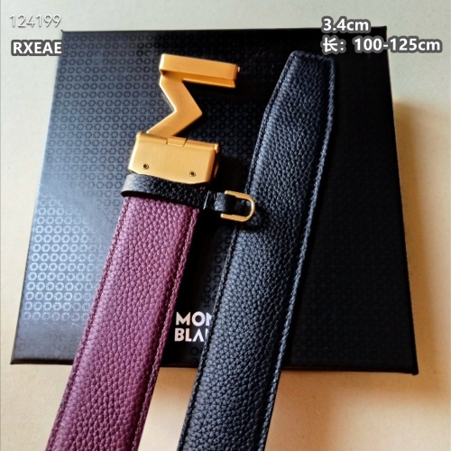 Replica Montblanc AAA Quality Belts For Men #1245883 $60.00 USD for Wholesale