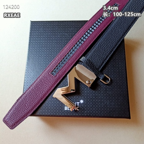 Replica Montblanc AAA Quality Belts For Men #1245884 $60.00 USD for Wholesale