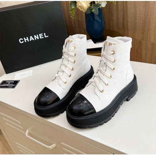 Chanel Boots For Women #1245897 $105.00 USD, Wholesale Replica Chanel Boots