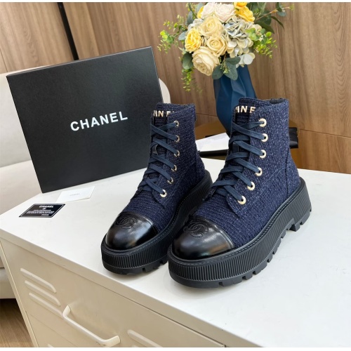 Chanel Boots For Women #1245900 $105.00 USD, Wholesale Replica Chanel Boots