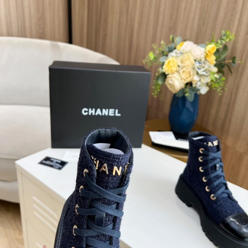 Replica Chanel Boots For Women #1245900 $105.00 USD for Wholesale