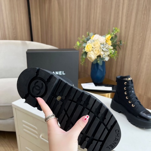 Replica Chanel Boots For Women #1245901 $105.00 USD for Wholesale