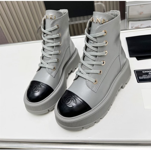 Chanel Boots For Women #1245903 $105.00 USD, Wholesale Replica Chanel Boots