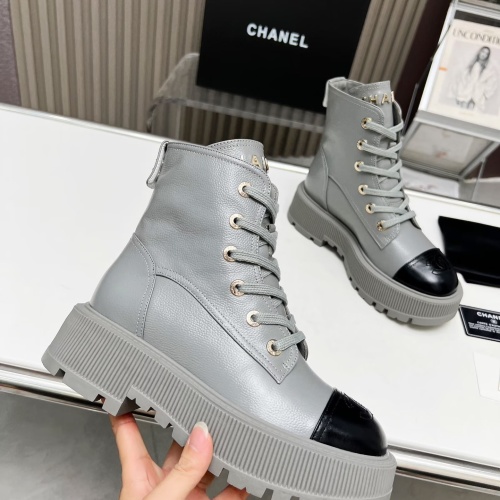 Replica Chanel Boots For Women #1245903 $105.00 USD for Wholesale