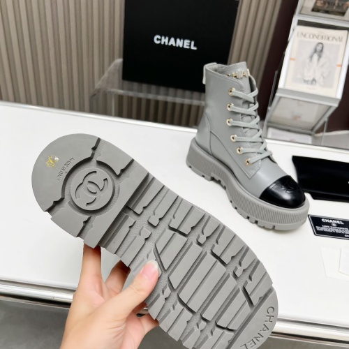 Replica Chanel Boots For Women #1245903 $105.00 USD for Wholesale