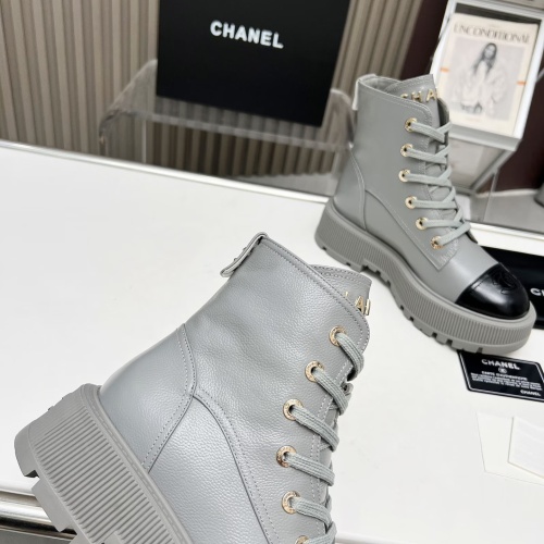 Replica Chanel Boots For Women #1245903 $105.00 USD for Wholesale