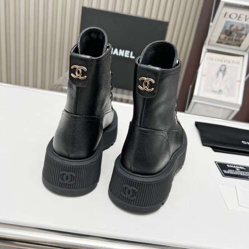 Replica Chanel Boots For Women #1245904 $105.00 USD for Wholesale