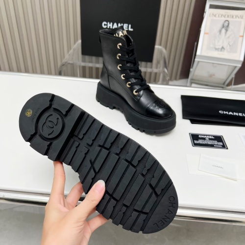 Replica Chanel Boots For Women #1245904 $105.00 USD for Wholesale