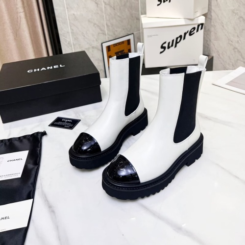 Chanel Boots For Women #1245909 $105.00 USD, Wholesale Replica Chanel Boots