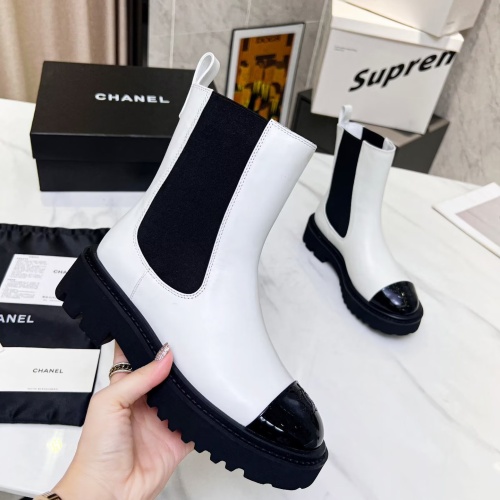 Replica Chanel Boots For Women #1245909 $105.00 USD for Wholesale