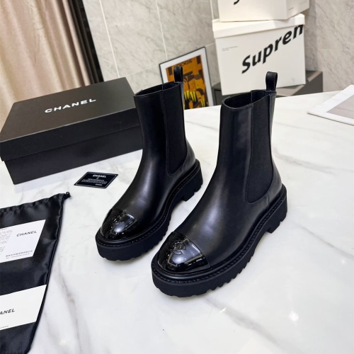 Chanel Boots For Women #1245910 $105.00 USD, Wholesale Replica Chanel Boots