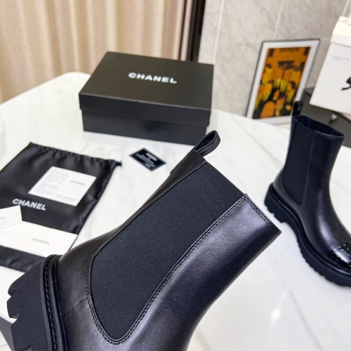 Replica Chanel Boots For Women #1245910 $105.00 USD for Wholesale