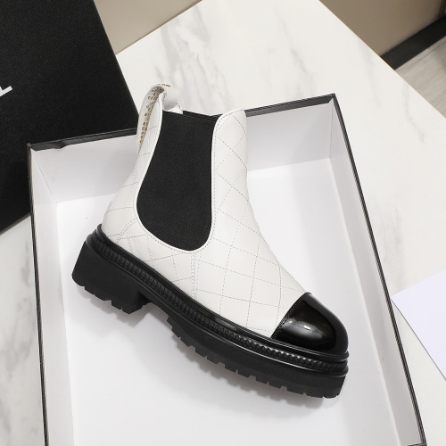 Replica Chanel Boots For Women #1245913 $112.00 USD for Wholesale