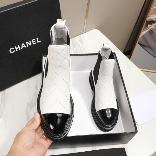 Replica Chanel Boots For Women #1245913 $112.00 USD for Wholesale