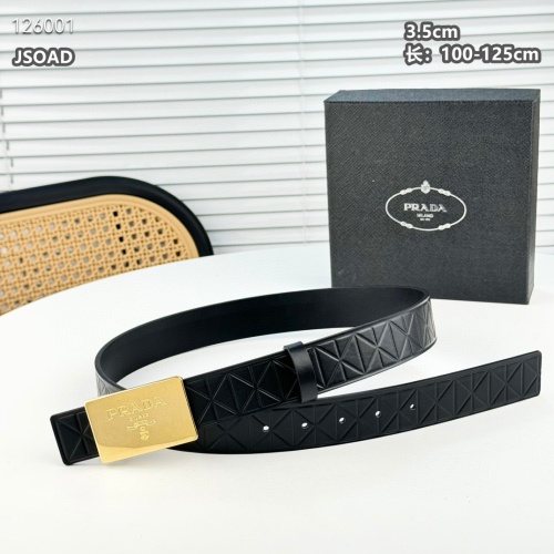 Replica Prada AAA Quality Belts For Men #1245924 $56.00 USD for Wholesale