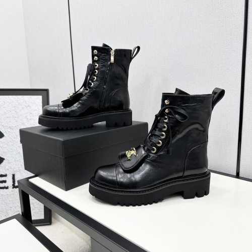 Replica Chanel Boots For Women #1245933 $132.00 USD for Wholesale