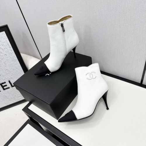 Replica Chanel Boots For Women #1245935 $128.00 USD for Wholesale