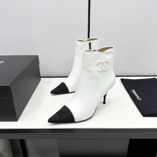 Replica Chanel Boots For Women #1245935 $128.00 USD for Wholesale