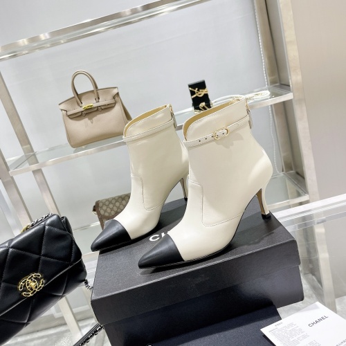 Replica Chanel Boots For Women #1245937 $115.00 USD for Wholesale