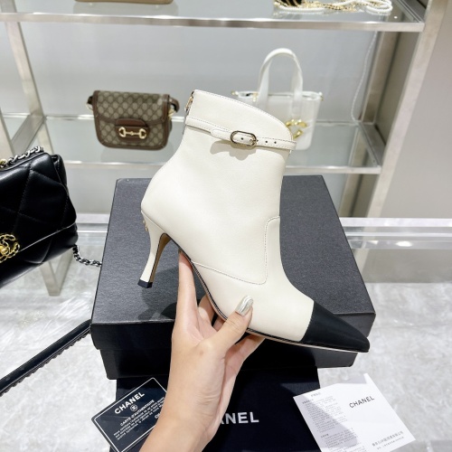 Replica Chanel Boots For Women #1245937 $115.00 USD for Wholesale